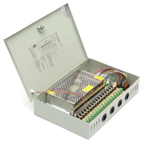 security camera distribution box|security camera power box.